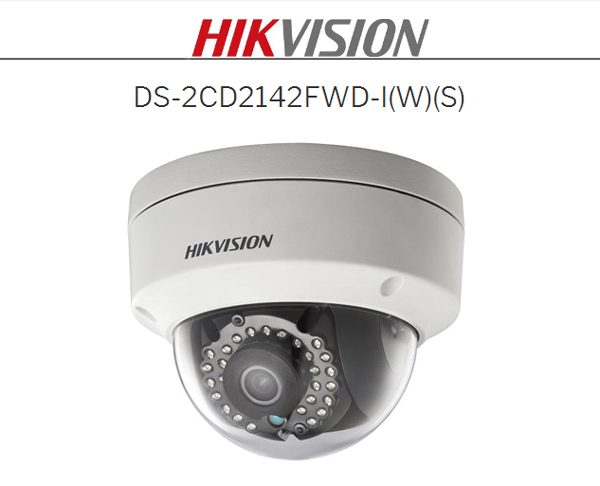 HikVision 4MP WDR Fixed Dome Network Camera DS-2CD2142FWD-I(W)(S)