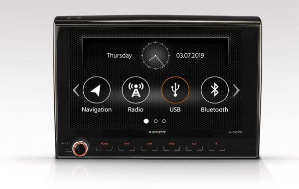 Xzent X-F270 multimediasoitin Fiat Ducatoon, Peugeot Boxer II, Citroen Jumper II - Image 2