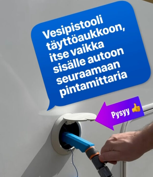Caravan vesipistooli veden täyttöön - Image 3